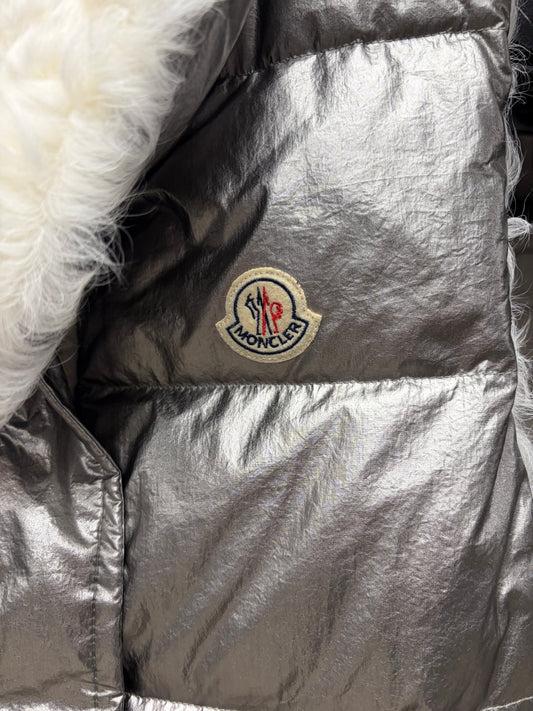 Moncler ‘Kerria’ Shearling Trim Down Filled Jacket
