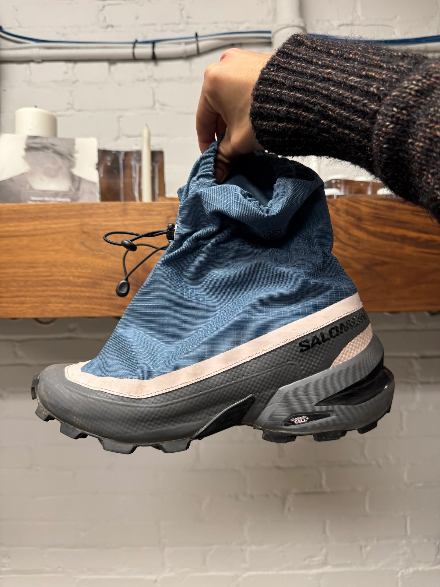 Maison Margiela x Salomon ‘Cross’ Blue/Grey Trail Sneakers