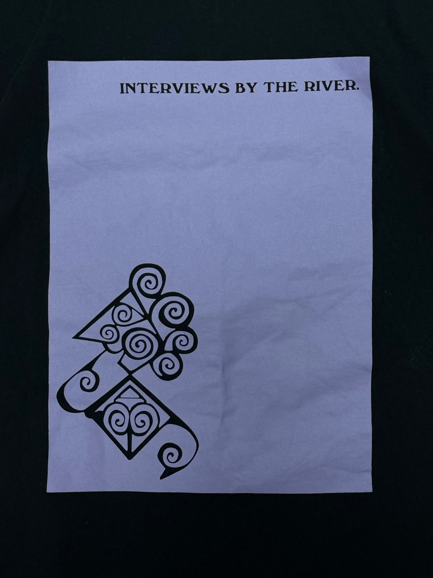 Kiko Kostadinov ‘Interviews by the River’ Graphic T-Shirt