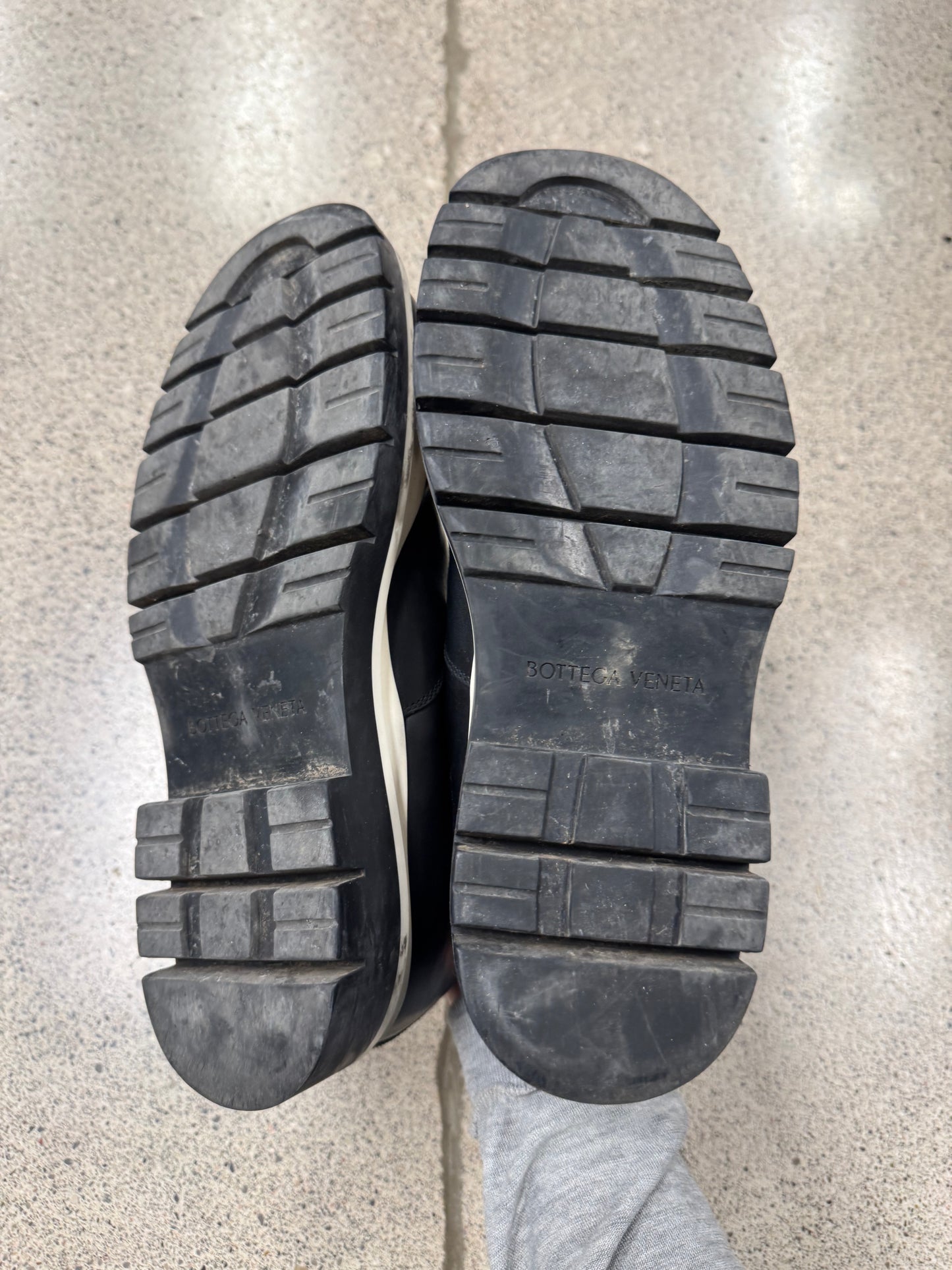 Bottega Veneta ‘Tire’ Leather Derbies