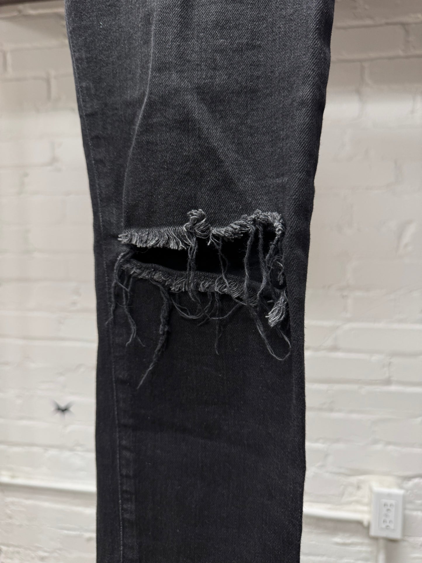 2015 Saint Laurent by Hedi Slimane ‘D02’ Distressed Knee Blowout Skinny Denim