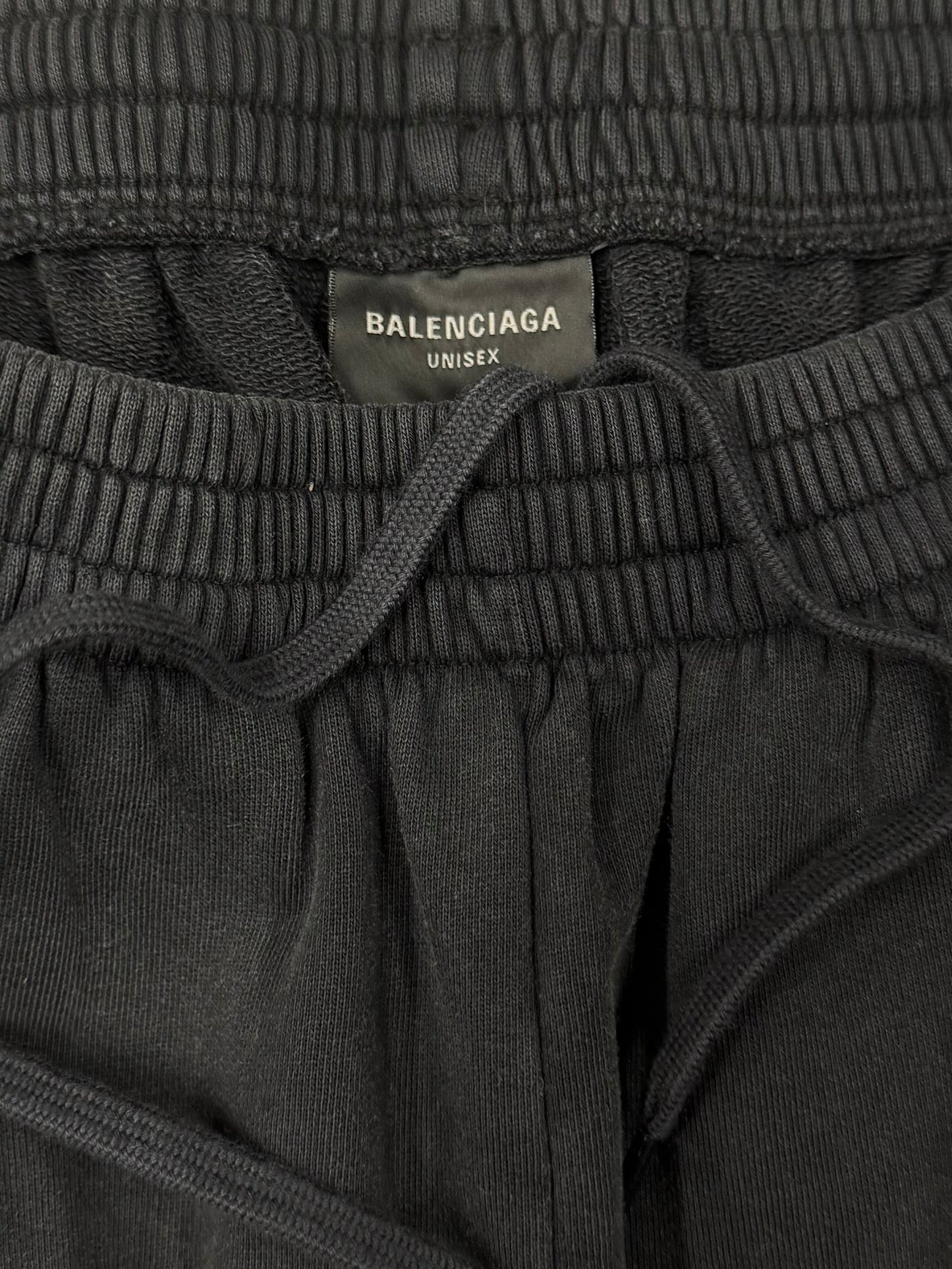 SS2023 Balenciaga ‘Mudshow’ Hybrid Black Sweat-Pant/Denim