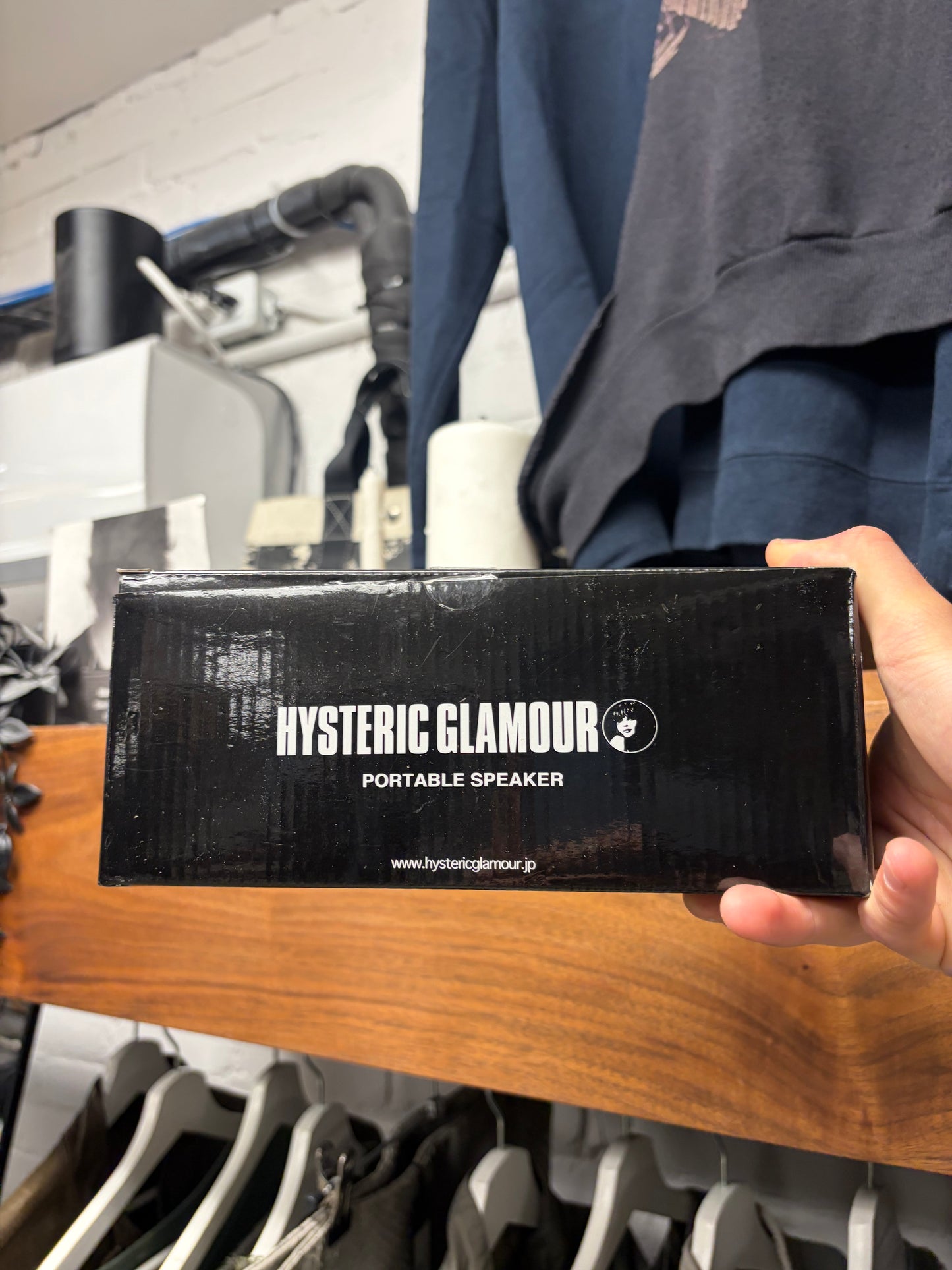 Hysteric Glamour Silver Portable Speaker