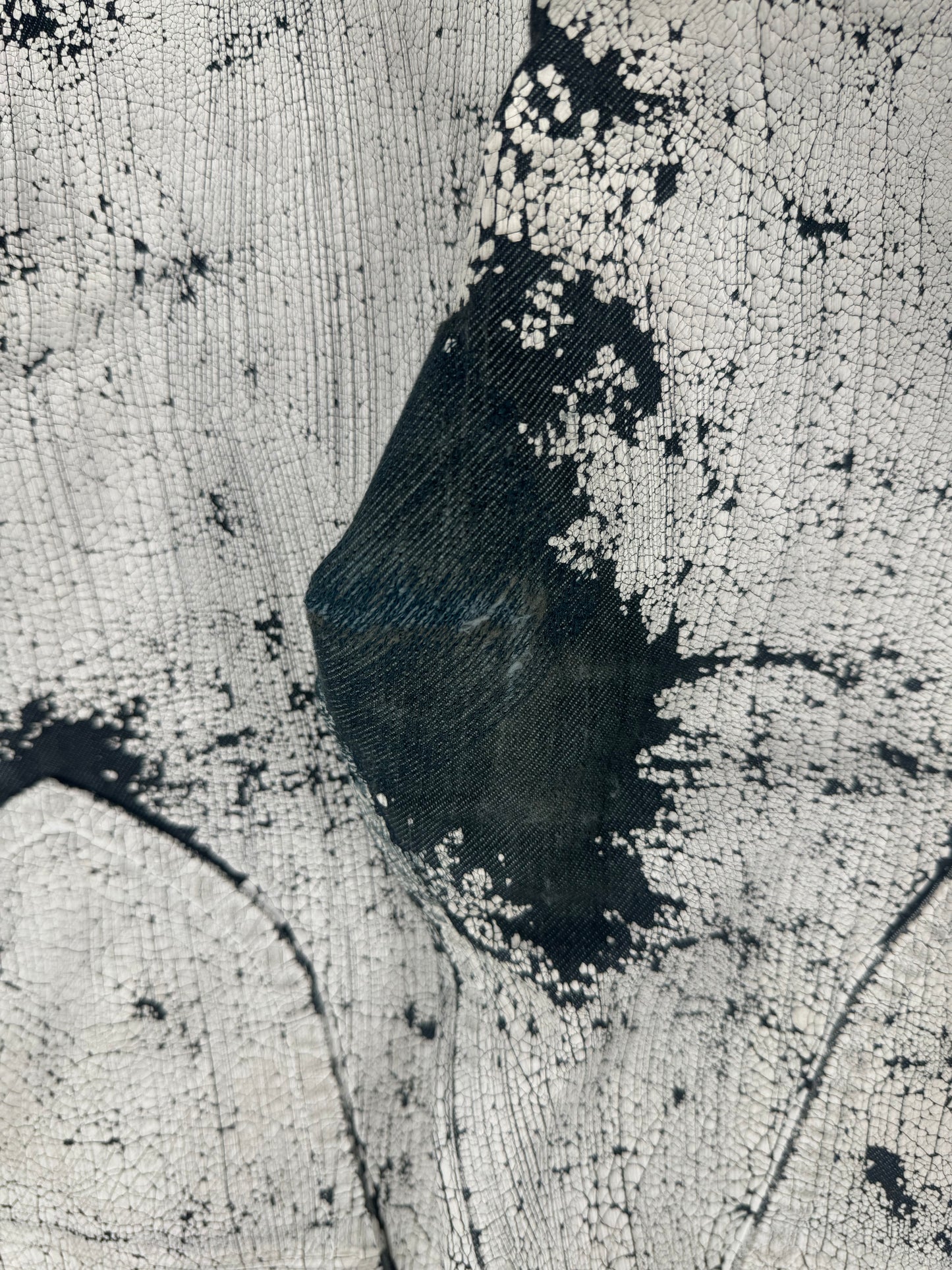 AW2009 Maison Margiela ‘Paint Crack’ Denim