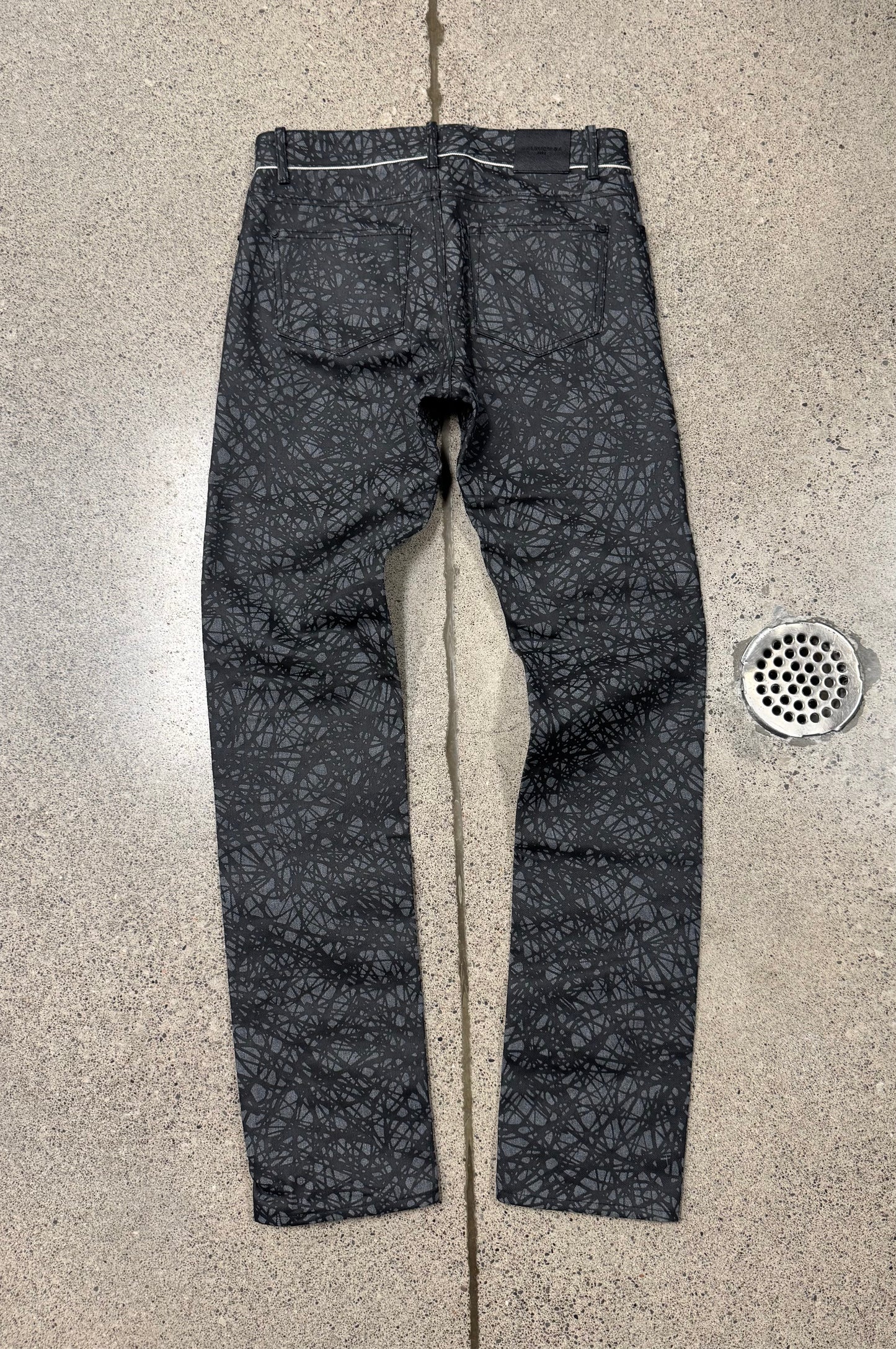 AW2013 Balenciaga ‘Scratch Lines’ Denim
