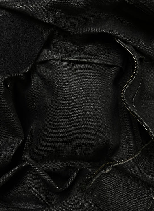 Autumn Winter 2003 Junya Watanabe Military Denim Bomber Jacket
