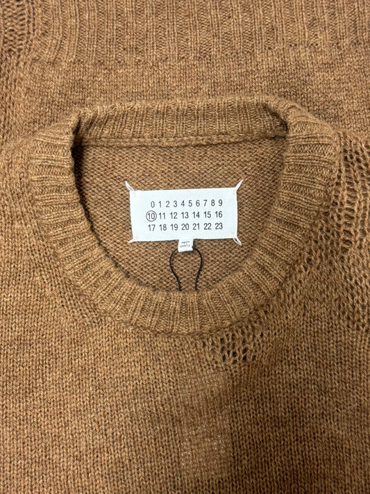 SS2016 Maison Margiela ‘Rust Orange’ Loose Gauge Knit Sweater