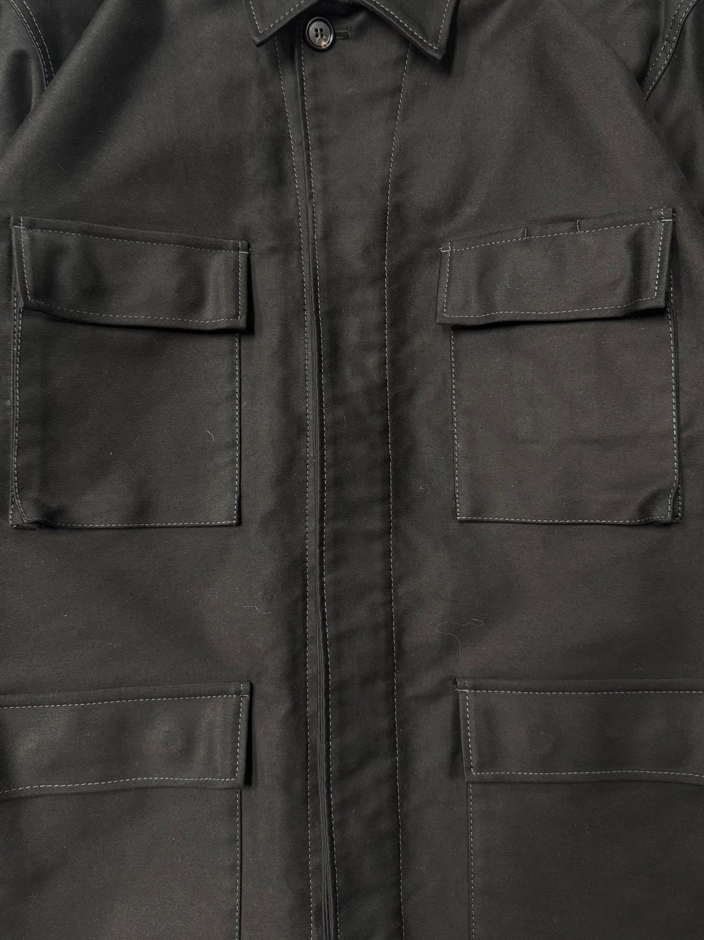 SS2020 Marni Black M-65 Black Cotton Military Field Jacket