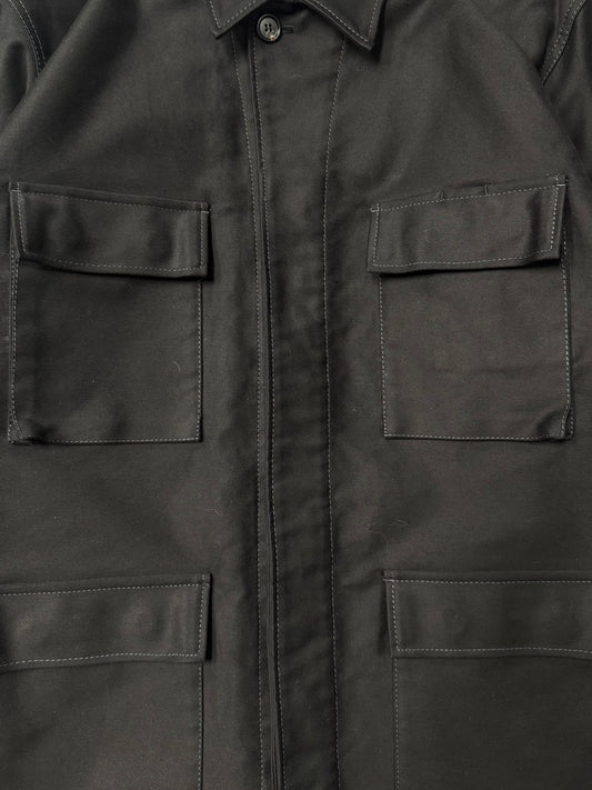 SS2020 Marni Black M-65 Black Cotton Military Field Jacket