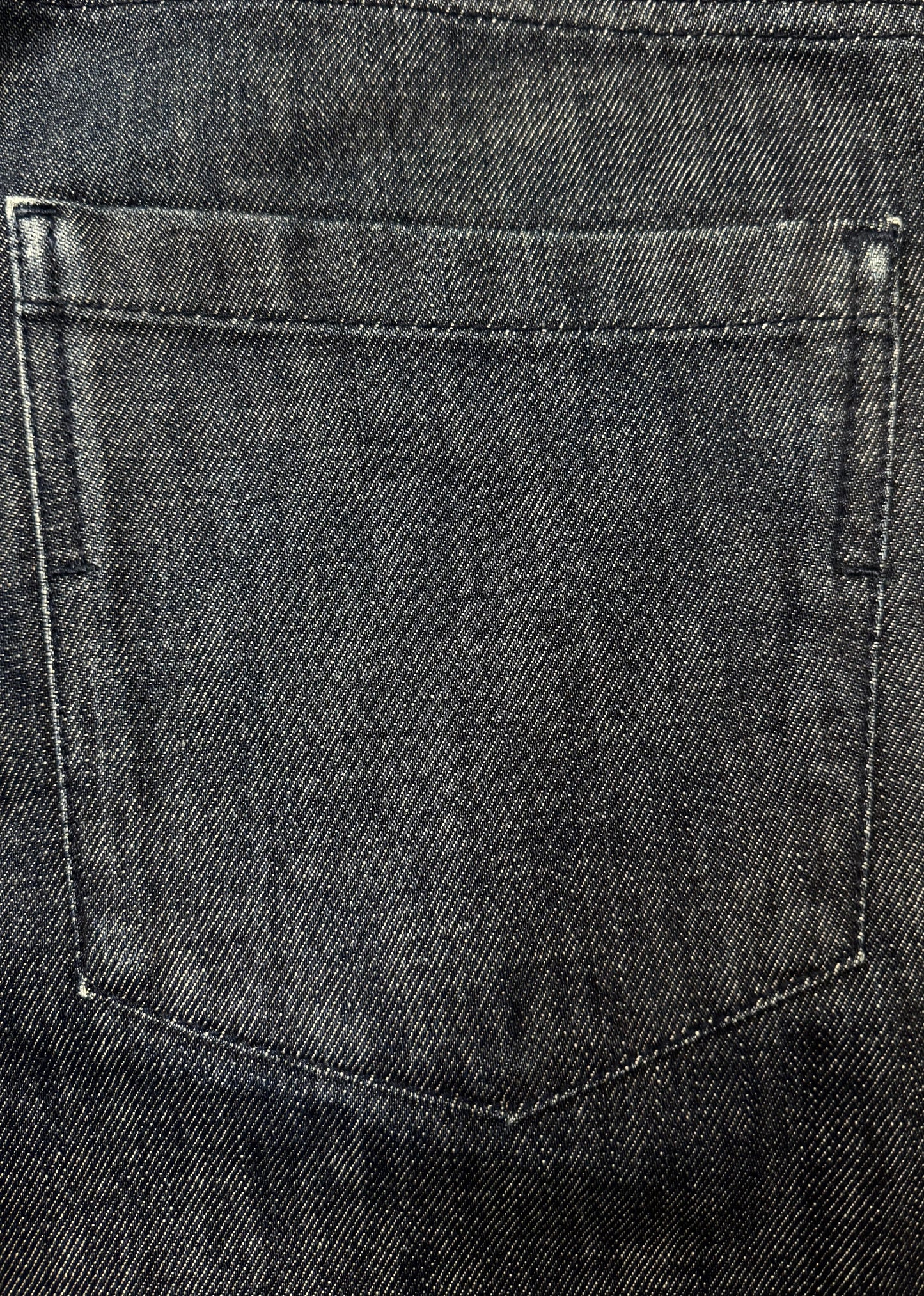 Prada Raw Blue Straight Cut Denim