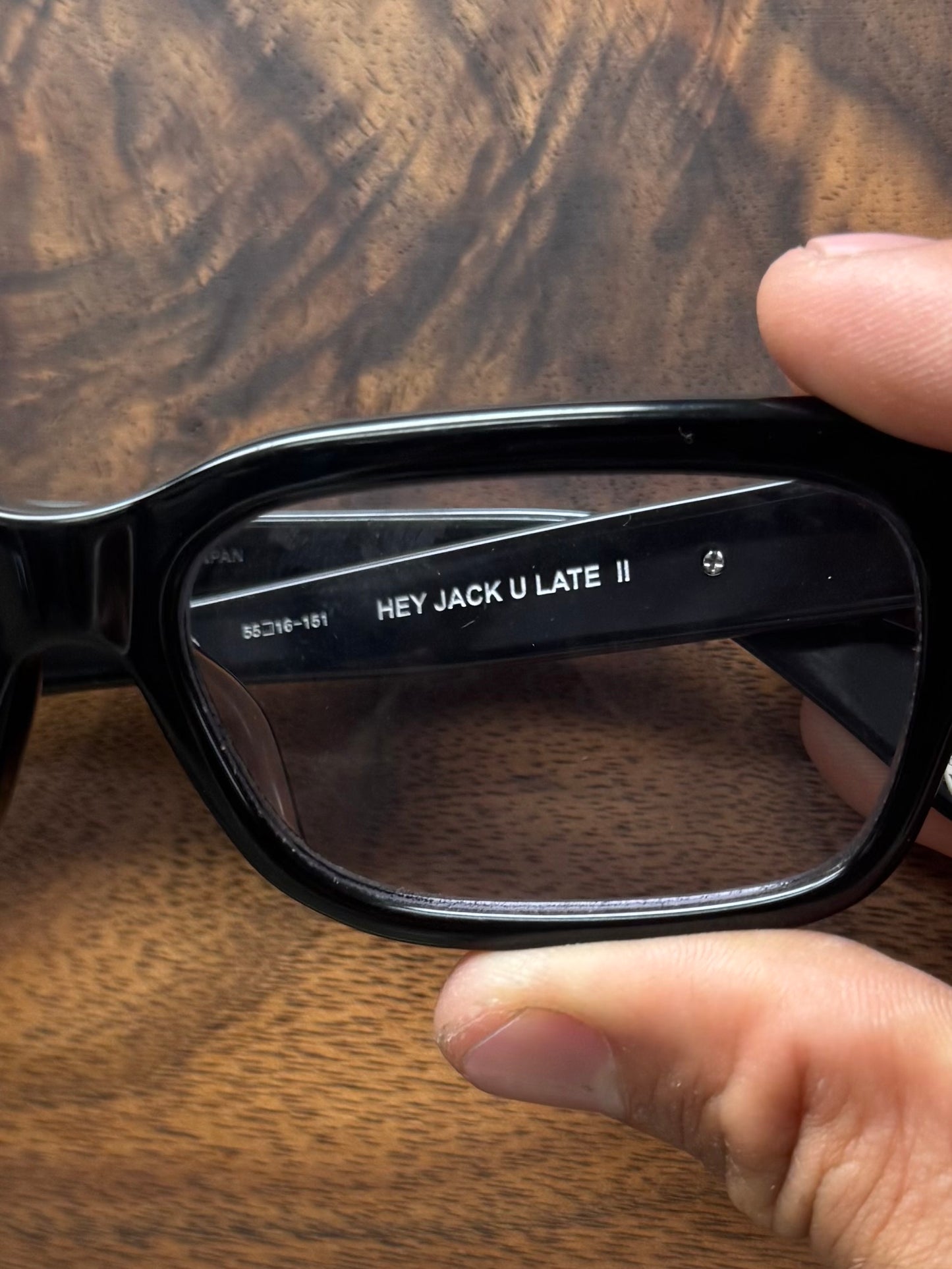 Chrome Hearts ‘Hey Jack-U Late’ Dagger Logo Prescription Glasses