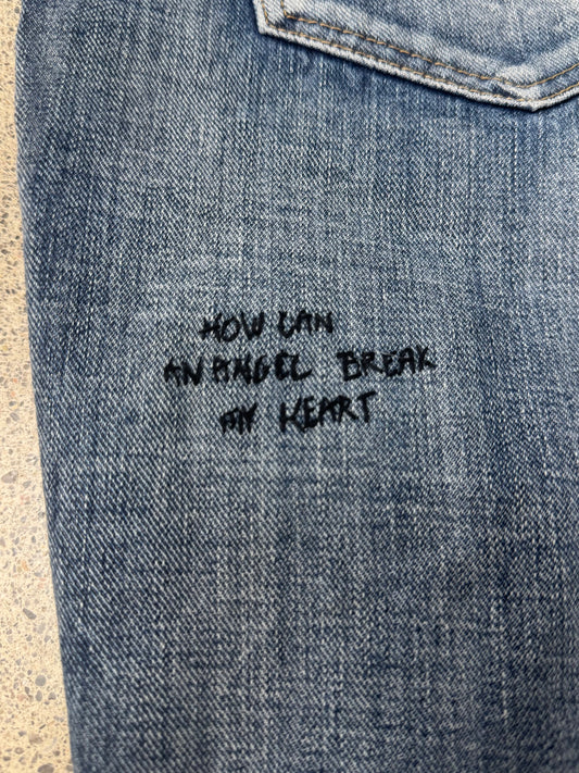 2017 Saint Laurent ‘Break my Heart’ D02 Denim