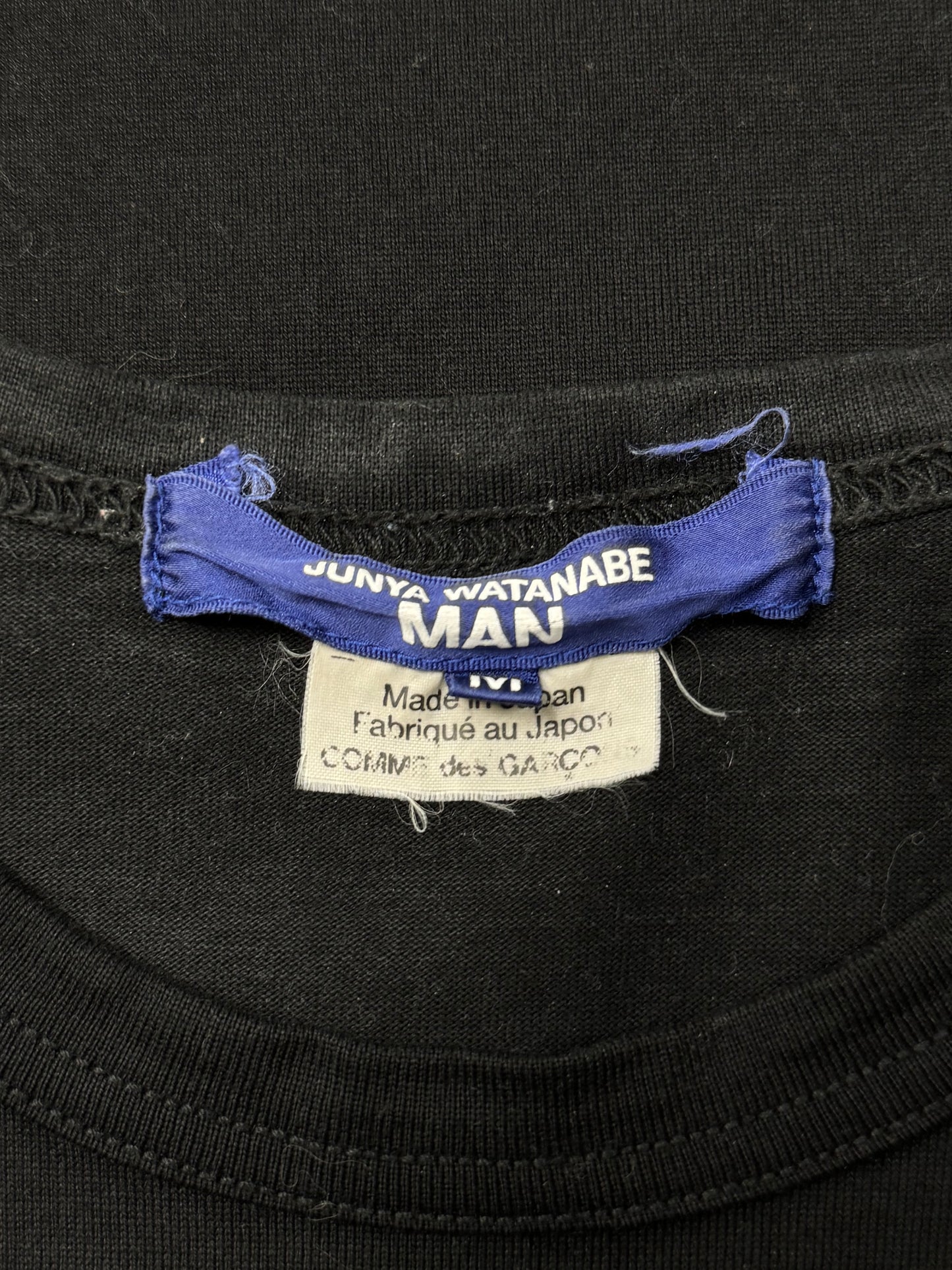 2023 Junya Watanabe Basic Black T-Shirt