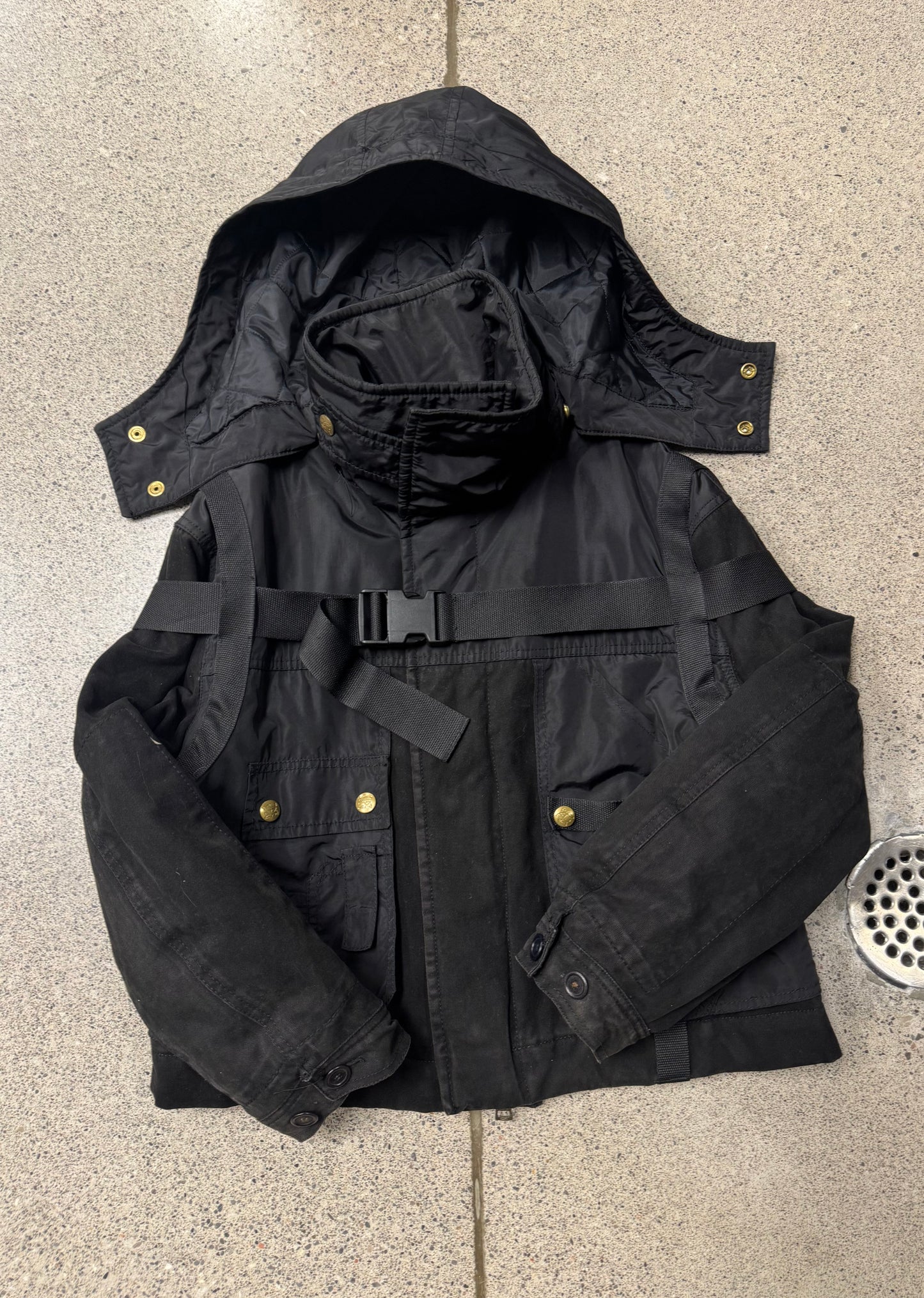 AW2003 Jean Paul Gaultier ‘Parachute’ Bondage Cargo Jacket