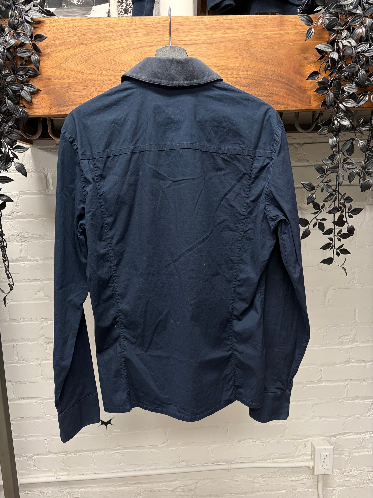 Dirk Bikkembergs 1/4 Zip Collared Light Cotton Polo