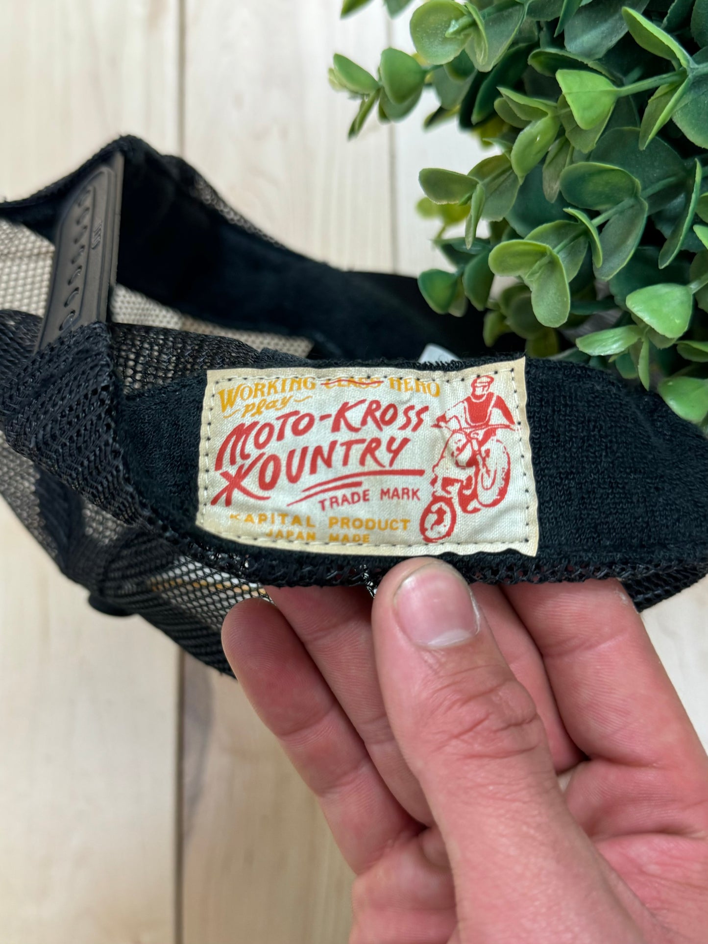 Spring Summer 2024 Kapital ‘Working Class Hero’ Trucker Hat