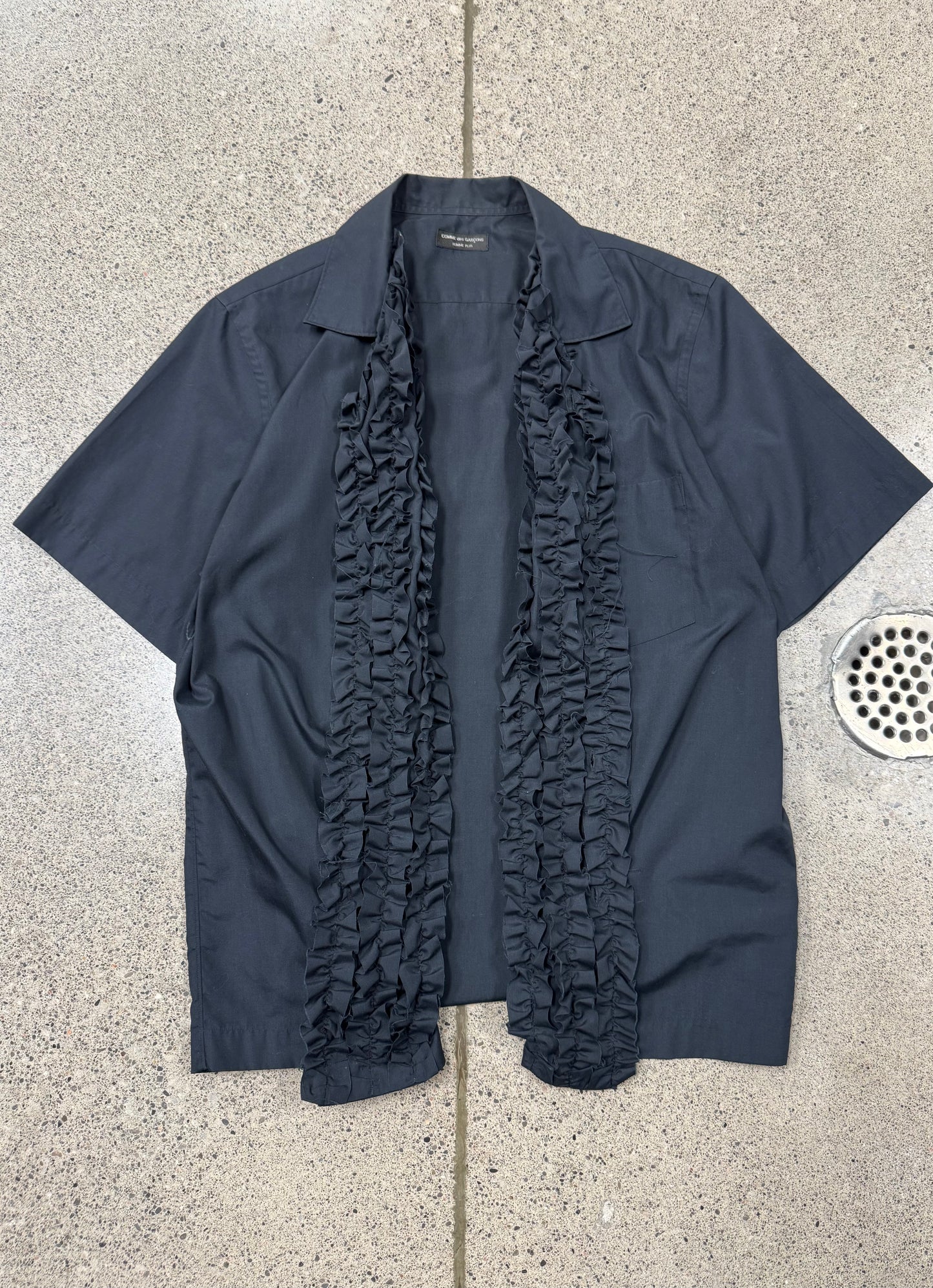 SS1999 Comme Des Garçons Homme ‘Ruffled’ Button Down Shirt