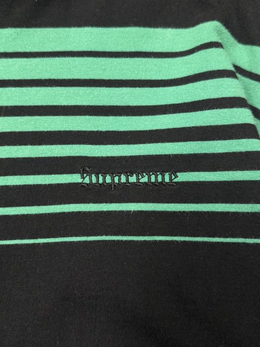 AW2018 Supreme Rugby Stripe Long Sleeve Shirt
