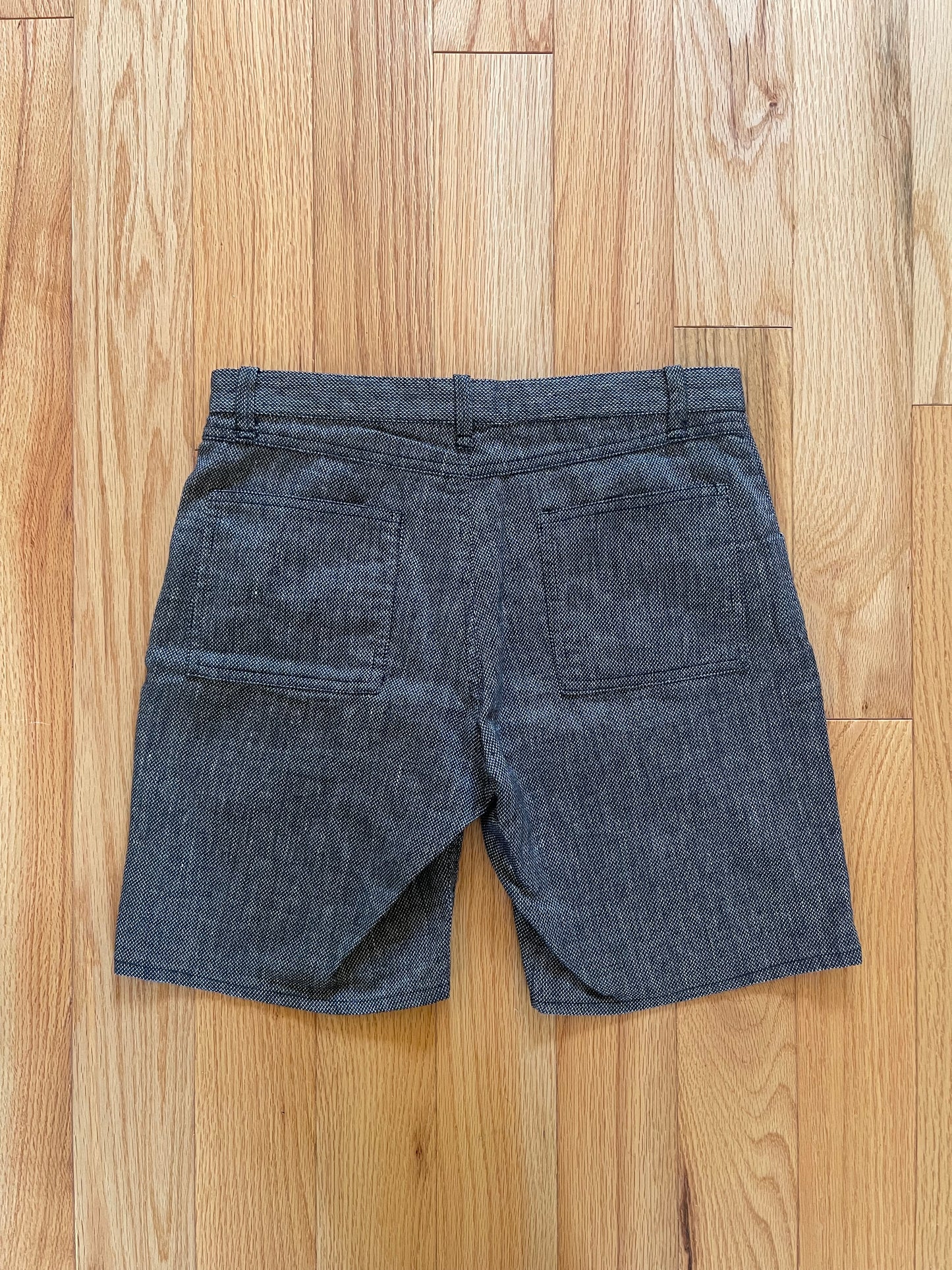 Balenciaga Technical Panelled Grey Shorts