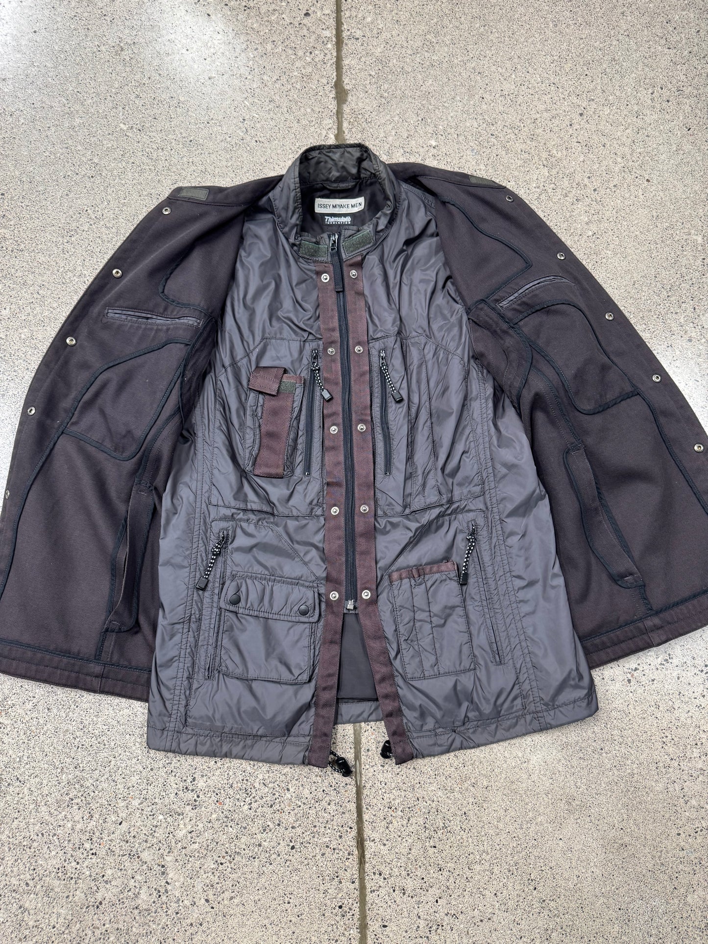 AW2000 Issey Miyake ‘X-Ray’ Stash Pocket Jacket