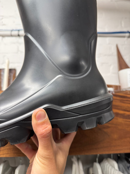 Alyx Studios ‘Wellington’ Black Waterproof Rubber Rain Boots