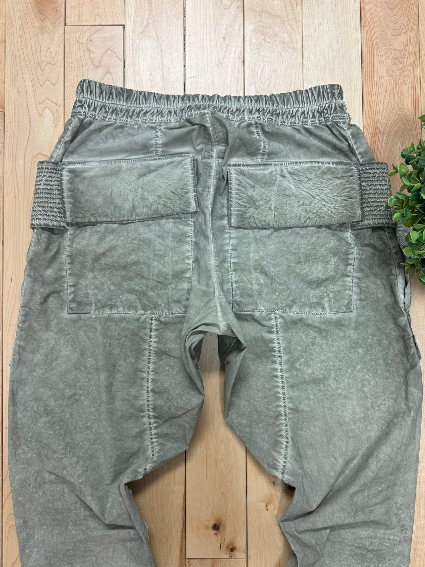 Rick Owens ‘Smoke Washed’ Grey Creatch Cargo Pants