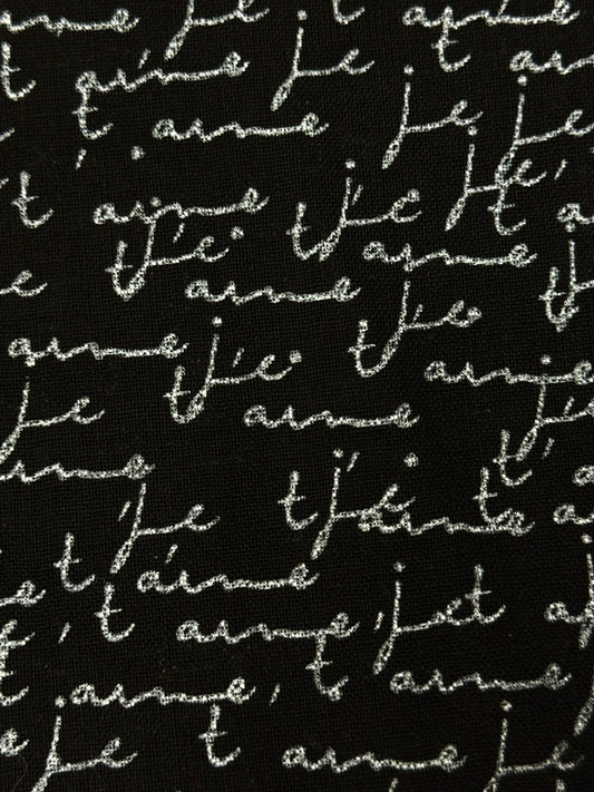 SS2017 Saint Laurent ‘Je T’aime’ Silk Button Down Shirt