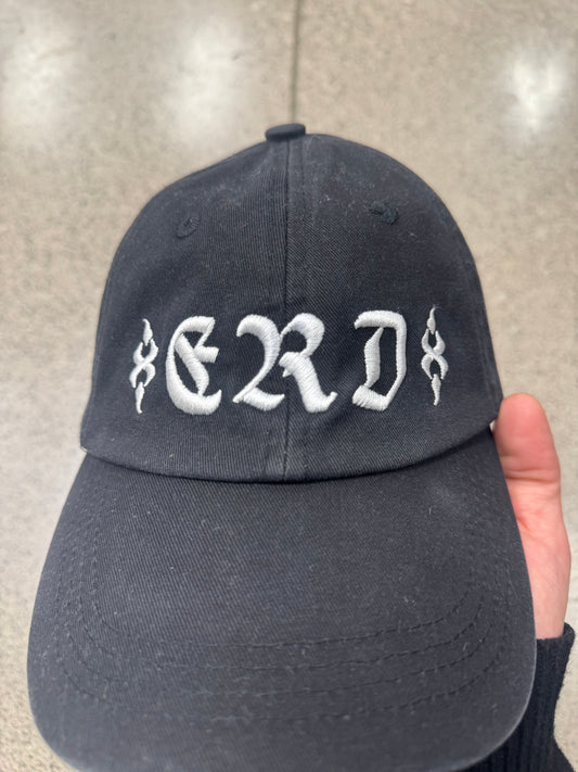 SS2024 Enfants Riche Deprimes Embroidered Logo Leather Strap-back Hat