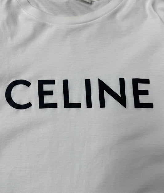 Celine ‘Basic Logo’ Graphic T-Shirt