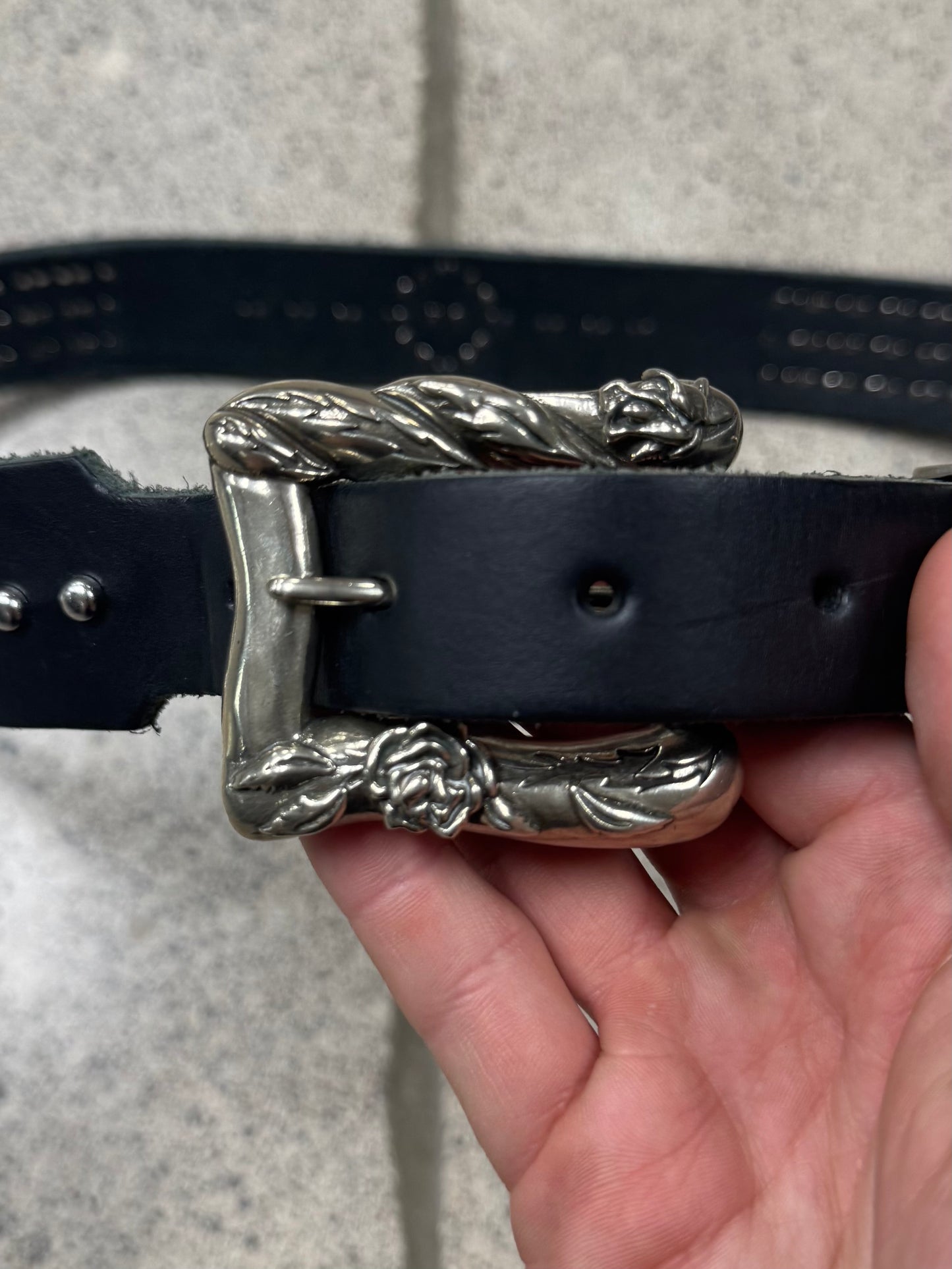 Enfants Riche Deprimes ‘Texas Serenade’ Leather Western Belt