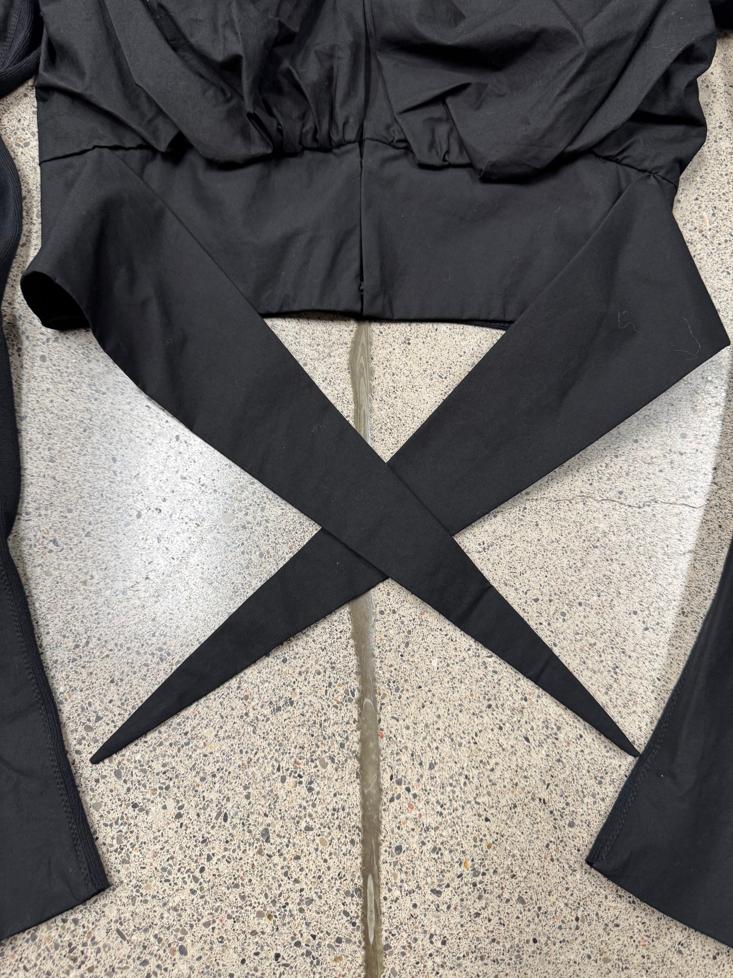 Rick Owens ‘Lilies’ O&M Era ‘Spider’ Bunched Geometric Top