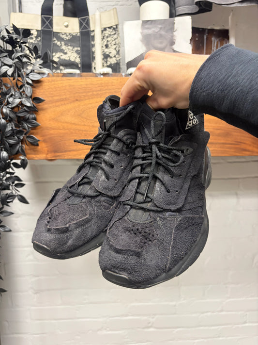 Comme Des Garçons Homme Plus x ACG Mowabb Black High Top Sneakers