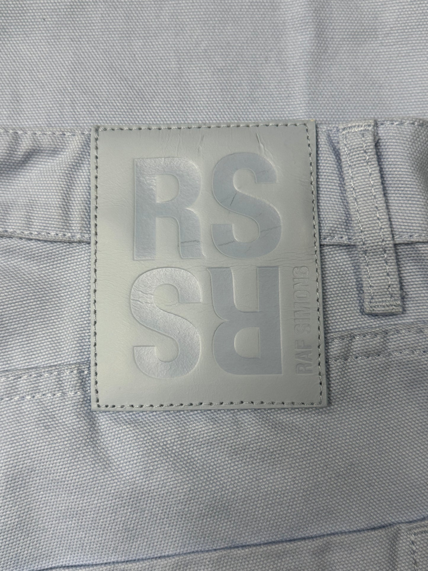 SS2023 Raf Simons Baby Blue Wide Leg Denim