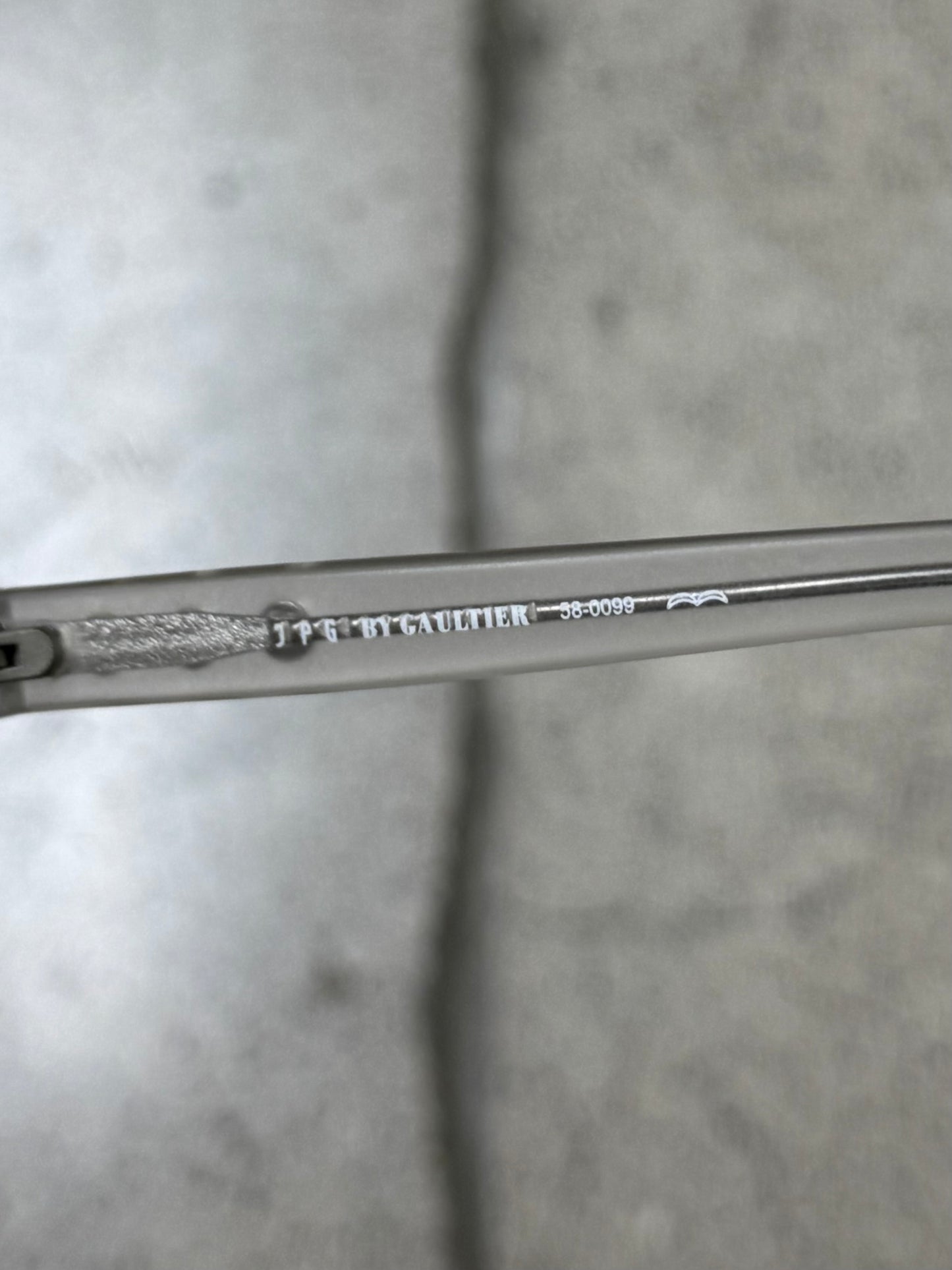 2000s Jean Paul Gaultier ‘Clear Tint’ Sunglasses