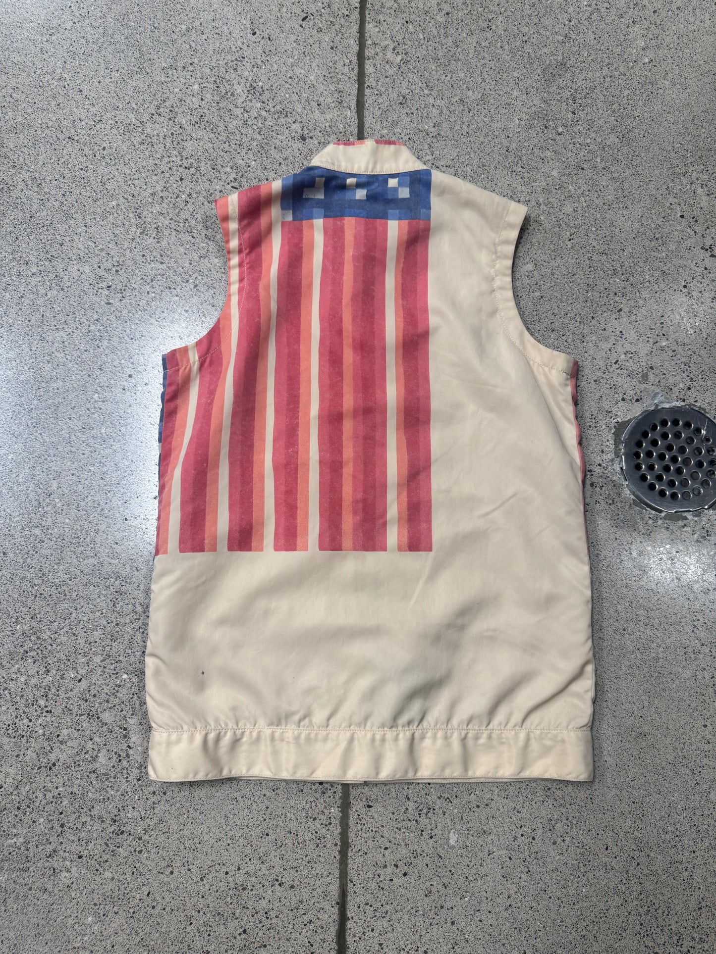 Beauty:Beast ‘Digital Americana’ Zip-Up Vest