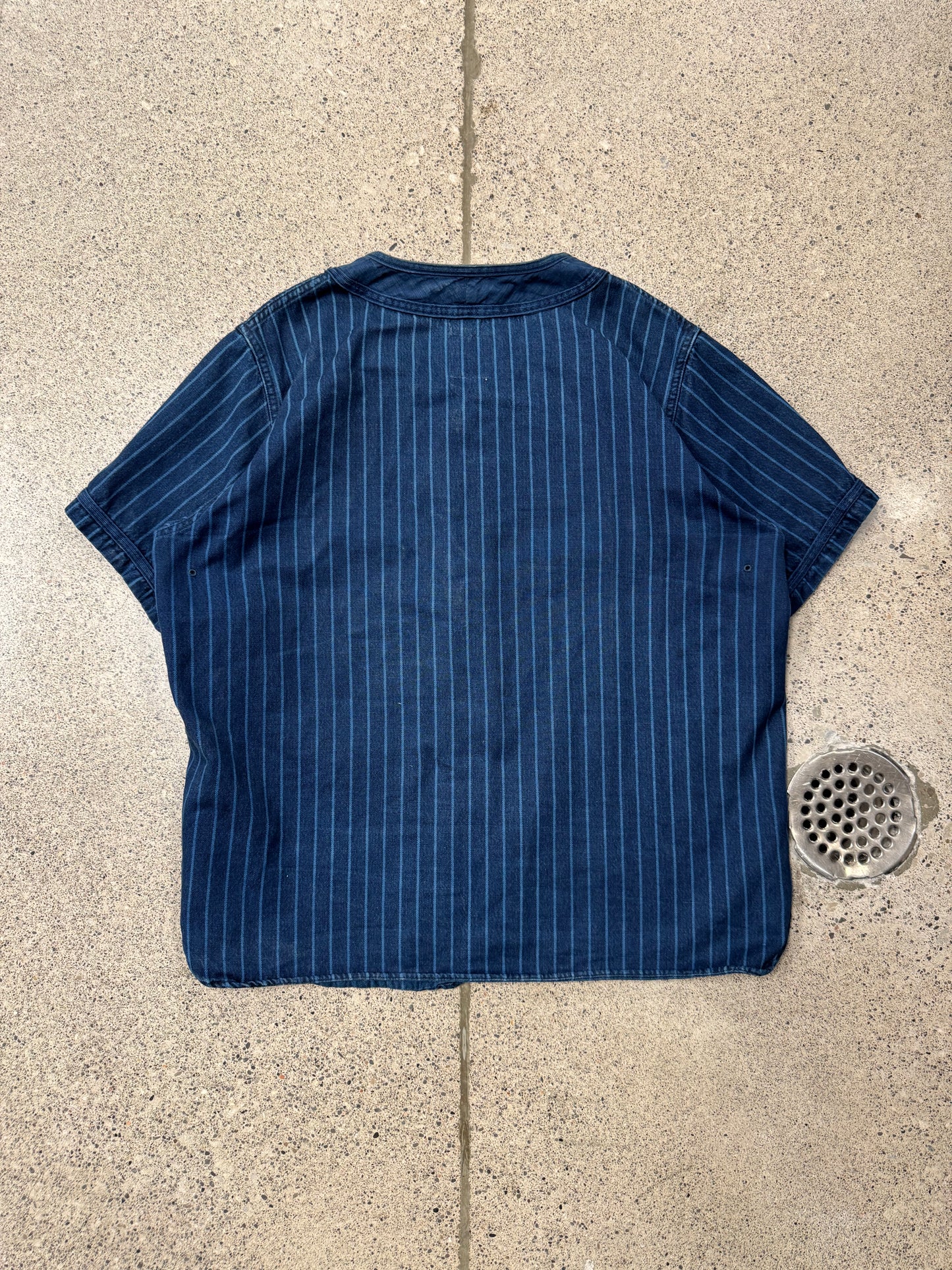 Visvim ‘Dugout Shirt’ Denim Baseball Jersey