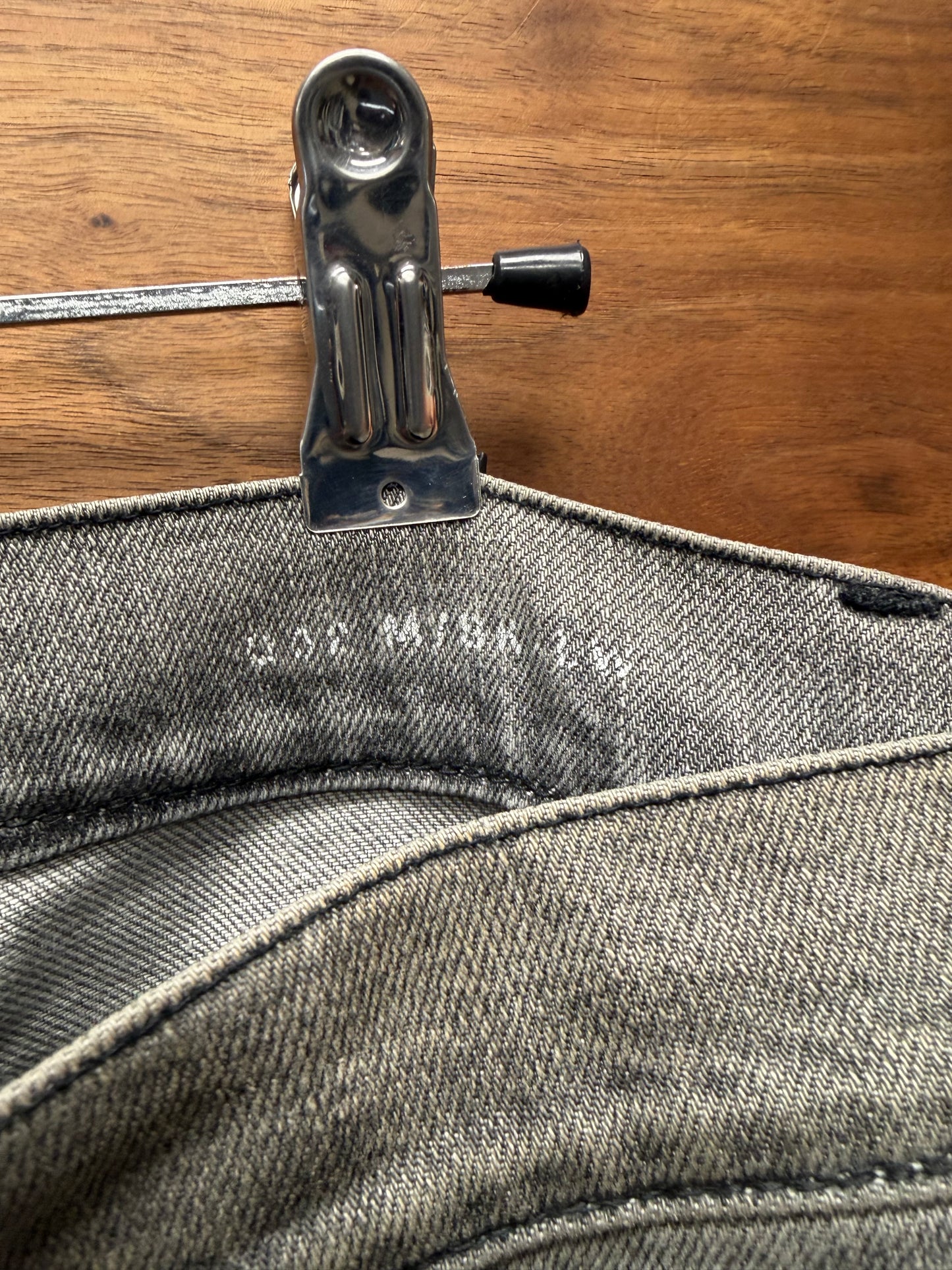 Saint Laurent ‘D02’ Unaltered Grey Skinny Jeans