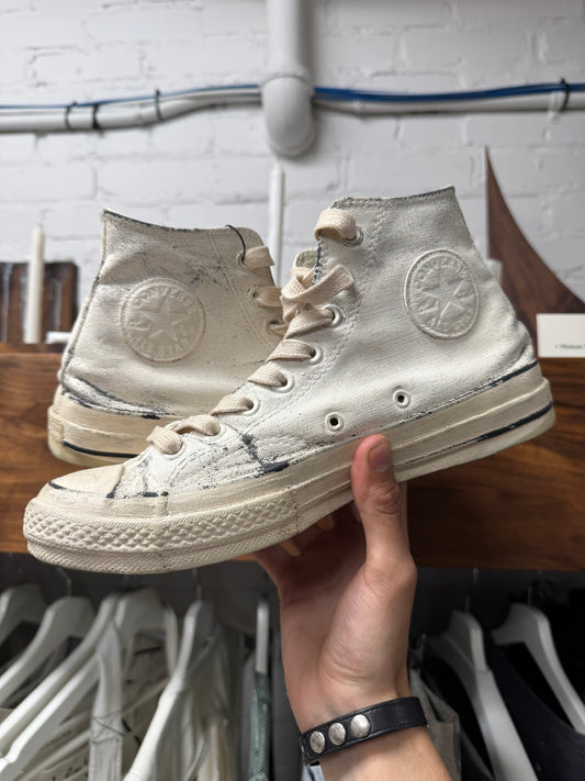 Maison Margiela x Converse ‘Chuck 70’ Paint Crack High Top Sneakers