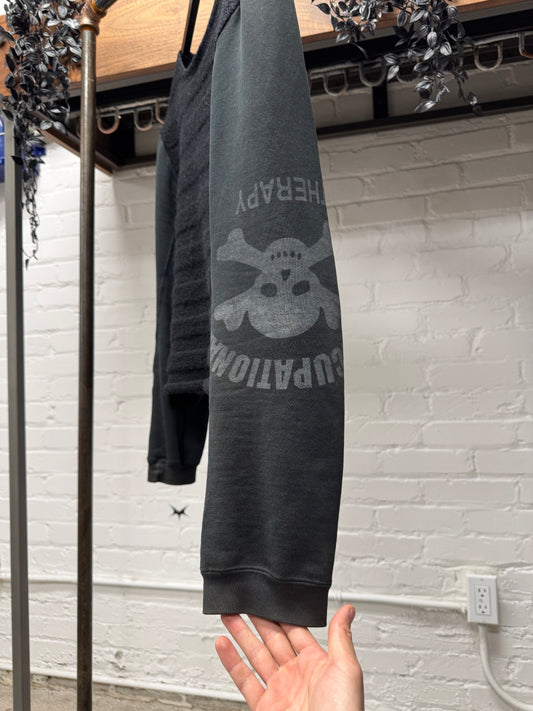 AW2003 Undercover ‘Paper Doll’ Hybrid Knit/Sweatshirt