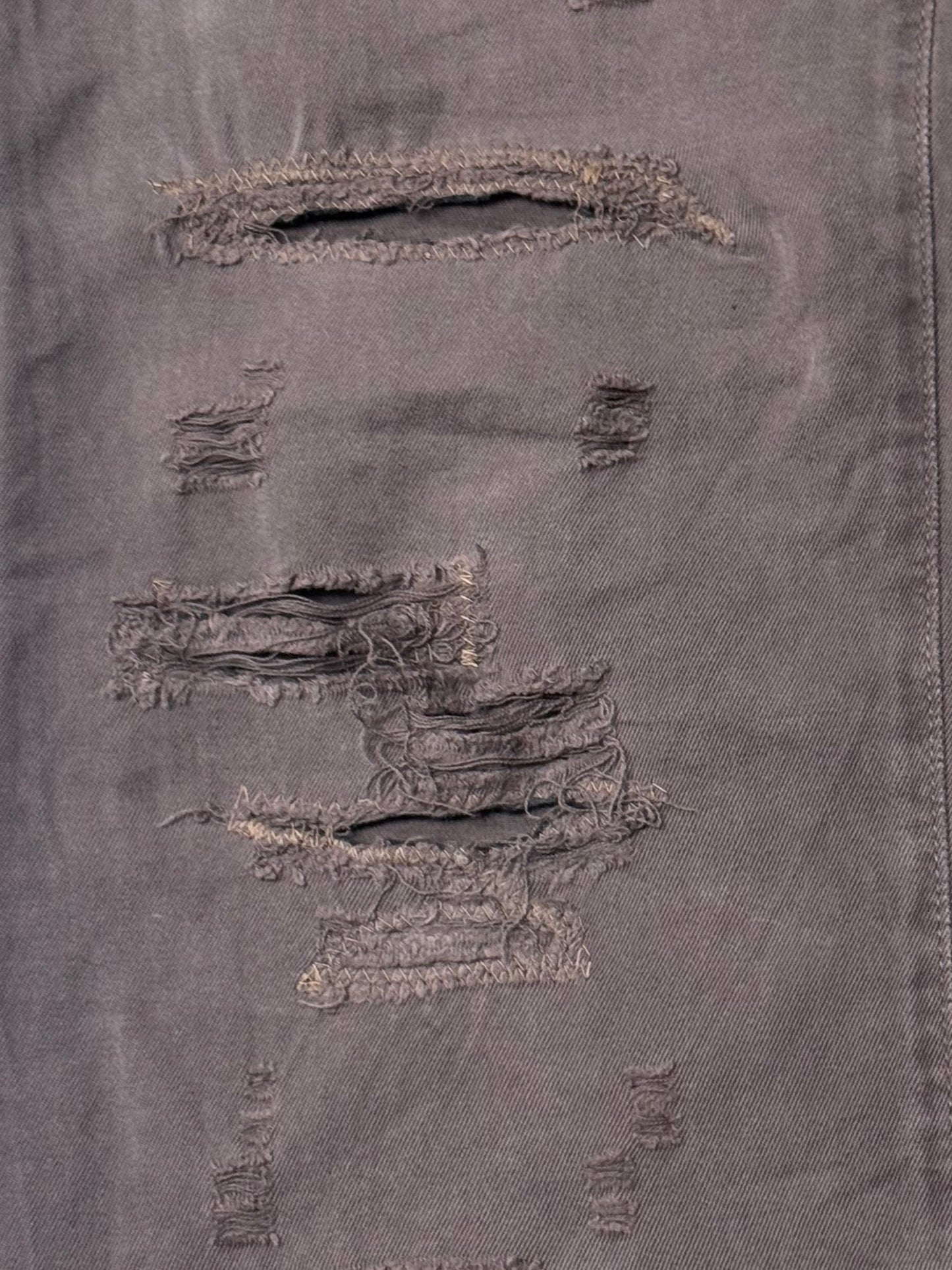 2000s Dolce & Gabbana Distressed Brown Bootcut Denim