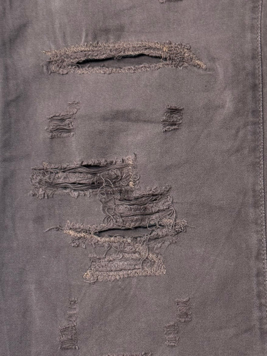 2000s Dolce & Gabbana Distressed Brown Bootcut Denim