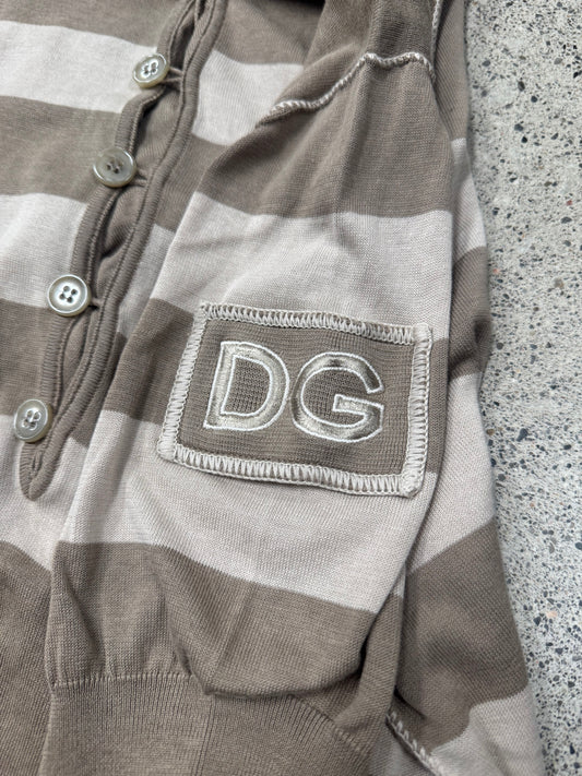 2000s Dolce & Gabbana Mainline ‘Sailor’ D&G Patch Logo Polo