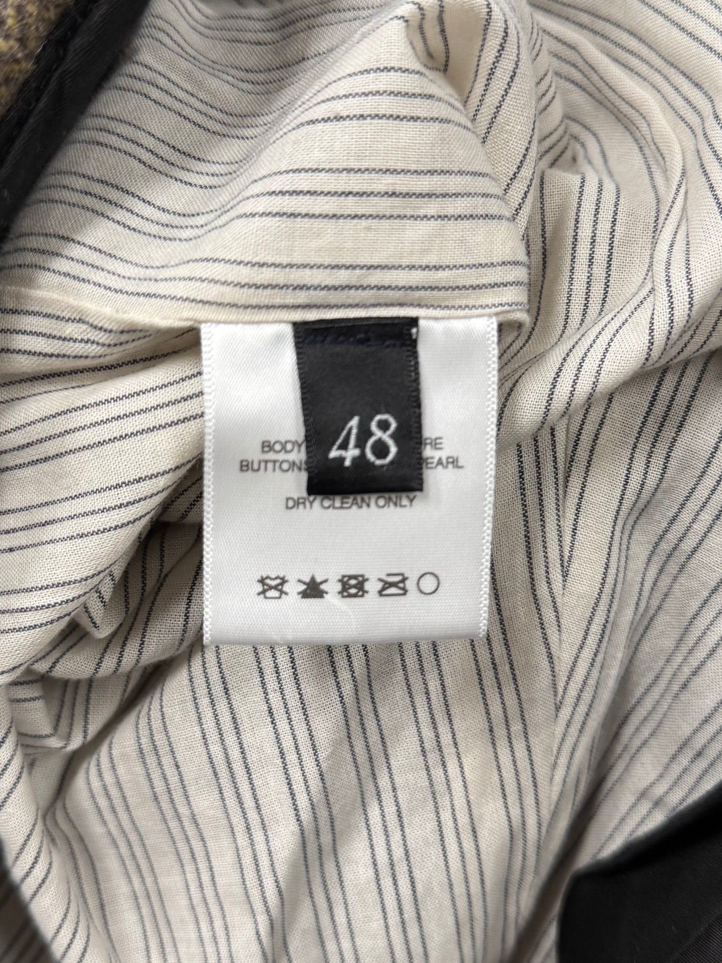 AW2024 Enfants Riches Deprimes ‘Oil Stained’ Wide Leg Wool Trousers
