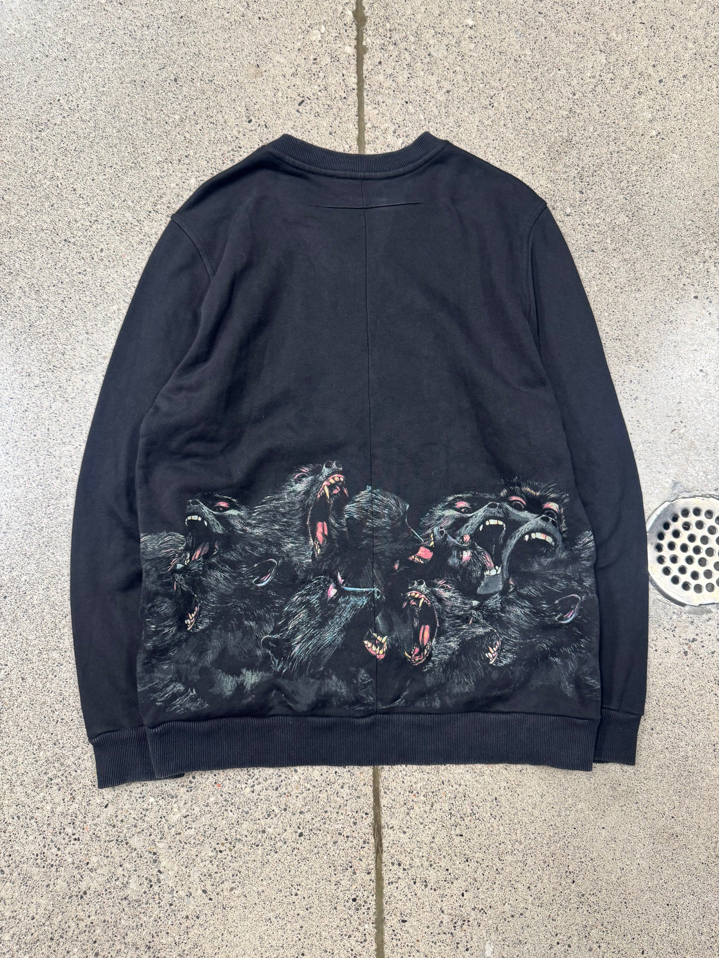 AW2016 Givenchy ‘Screaming Monkeys’ Sweatshirt