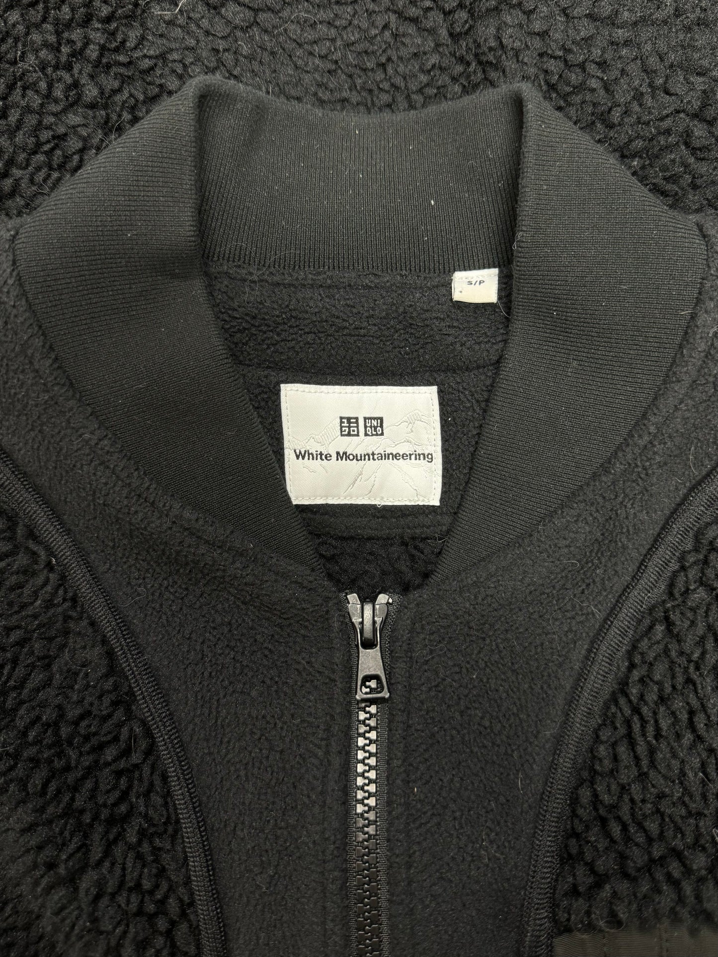 White Mountaineering Hybrid Fleece Bomber Jacket