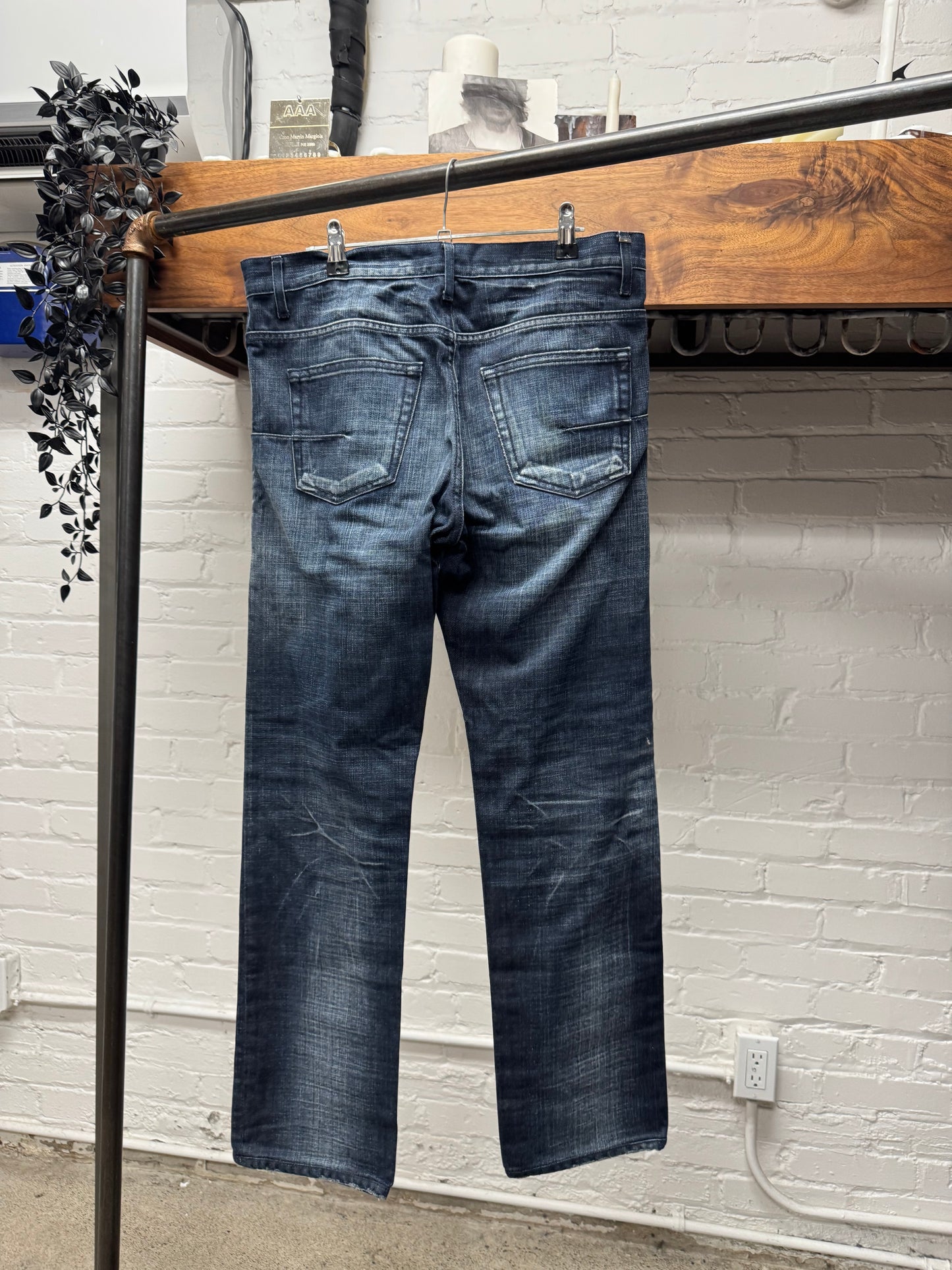 Dior Homme ‘Dark Washed Blue’ Slim Skinny Cut Denim