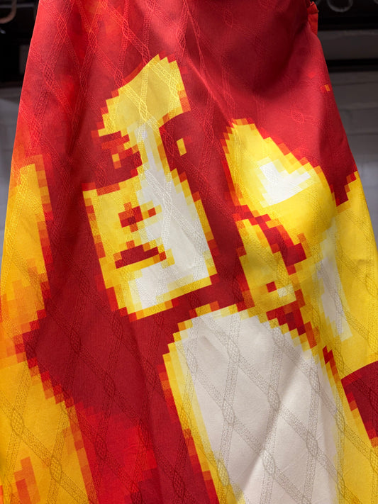 AW1998 Jean Paul Gaultier ‘Vampire’ Pixelated Print Dress