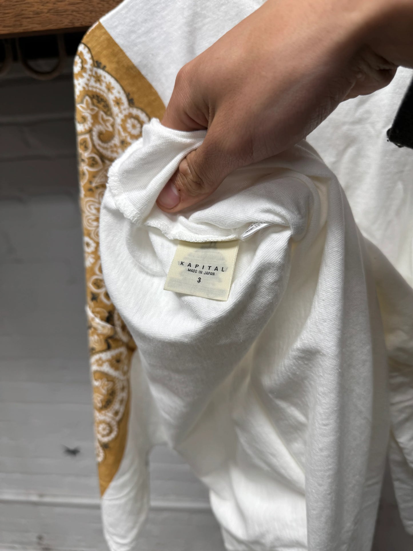 Kapital ‘Bandanna’ Paisley Jumbo Oversized T-Shirt