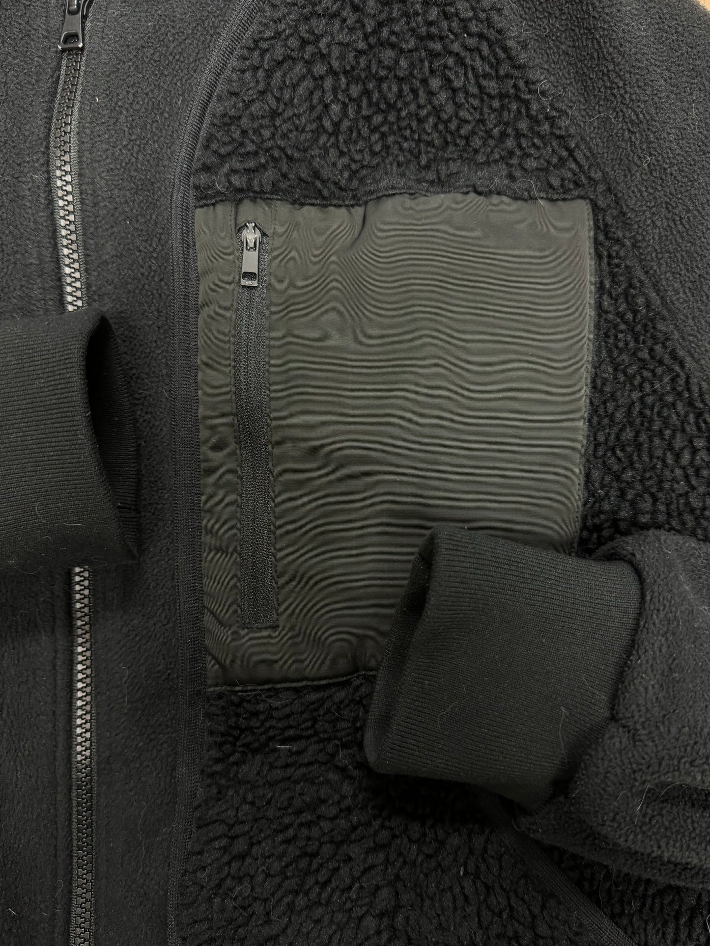 White Mountaineering Hybrid Fleece Bomber Jacket