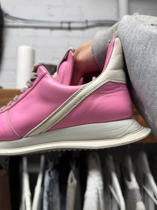 SS2021 Rick Owens ‘Phlegethon’ Leather Runners